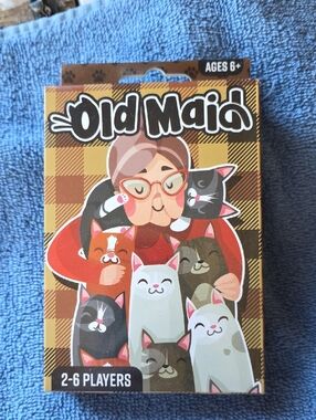 Old Maid Card Game - Cat Design (Brown) Age 6